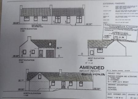 2 bedroom Country House for sale in Cromlet Side Cottage, St Catherines,, Oldmeldrum, AB51