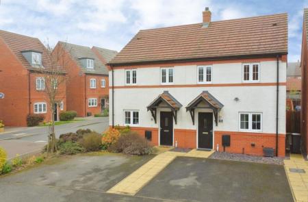 2 bedroom Semi-detached house for sale in St. Helens Lane, Appleby Magna, DE12