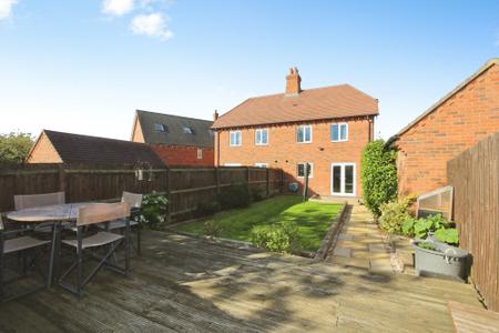 3 bedroom Semi-detached house for sale in Spring Avenue, Ashby-De-La-Zouch, LE65