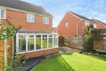 3 bedroom Semi-detached house for sale in Hackett Close, Ashby-De-La-Zouch, LE65