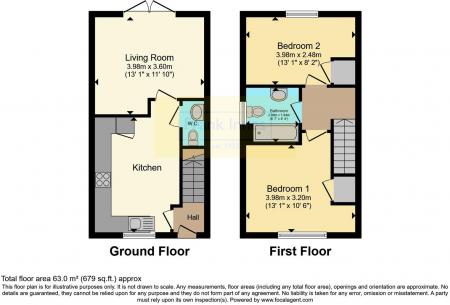 2 bedroom Semi-detached house to let in Selborne Gardens, Nottingham, NG3