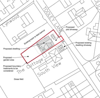 0 bedroom Plot for sale in Tooley Lane, Wrangle, Boston, PE22