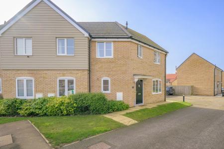 3 bedroom Semi-detached house for sale in Willow Gardens, Kirton, Boston, PE20