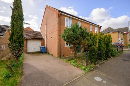 3 bedroom Semi-detached house for sale in St. Bedes Drive, Boston, PE21