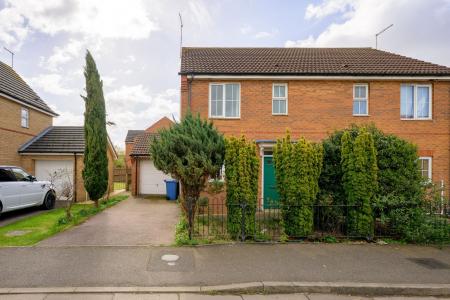 3 bedroom Semi-detached house for sale in St. Bedes Drive, Boston, PE21