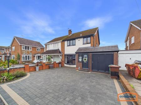 3 bedroom Semi-detached house for sale in Dovedale Avenue, Walsall, WS3