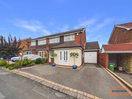 3 bedroom Semi-detached house for sale in Norton Grange, Norton Canes, WS11