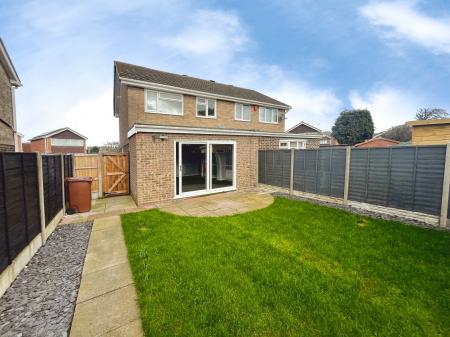 3 bedroom Semi-detached house for sale in Harwood Avenue, Branston, Burton-on-Trent, DE14