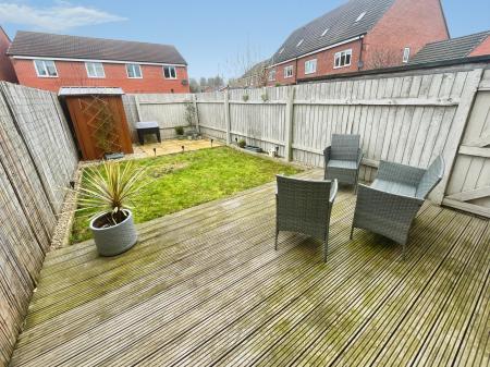 2 bedroom Town house for sale in Upton Drive, Stretton, Burton-on-Trent, DE14