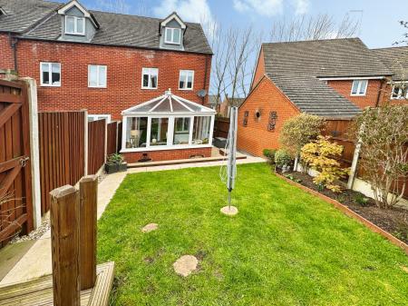 3 bedroom Town house for sale in Victoria Drive, Woodville, Swadlincote, Derbyshire, DE11
