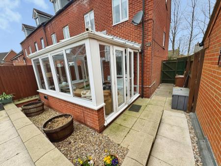 3 bedroom Town house for sale in Victoria Drive, Woodville, Swadlincote, Derbyshire, DE11