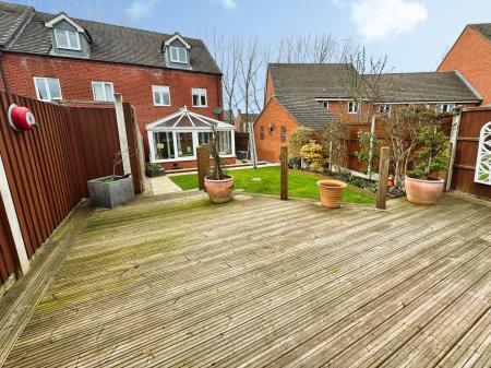 3 bedroom Town house for sale in Victoria Drive, Woodville, Swadlincote, Derbyshire, DE11