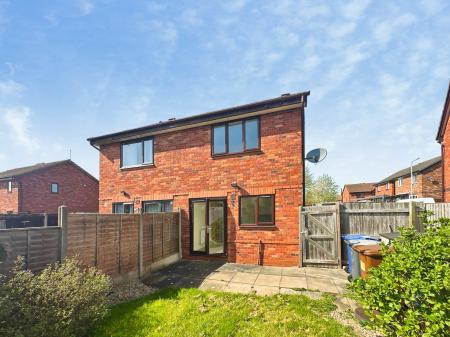 2 bedroom Semi-detached house for sale in Newport Close, Stretton, Burton-on-Trent, DE14