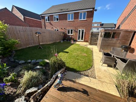 3 bedroom Semi-detached house for sale in Rockingham Way, Stanton, Burton-on-Trent, DE15