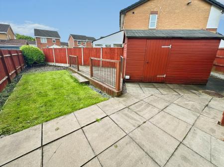 2 bedroom Semi-detached house for sale in Arnside Close, Church Gresley, Swadlincote, Derbyshire, DE11