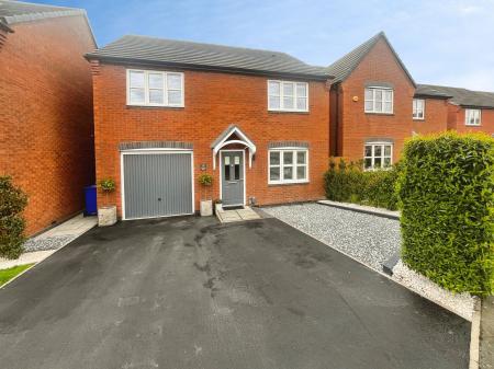4 bedroom Detached house for sale in St. Marys Drive, Stretton, DE13