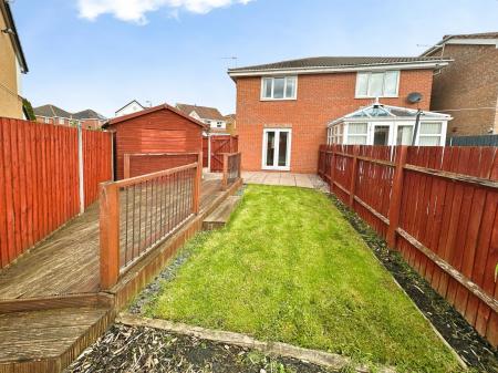 2 bedroom Semi-detached house for sale in Arnside Close, Church Gresley, DE11