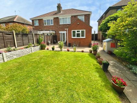 3 bedroom Semi-detached house for sale in Harlaxton Street, Burton-On-Trent, DE13