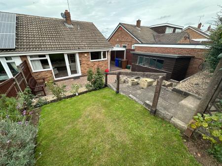 2 bedroom Semi-detached bungalow for sale in Hawks Drive, Burton-On-Trent, DE15
