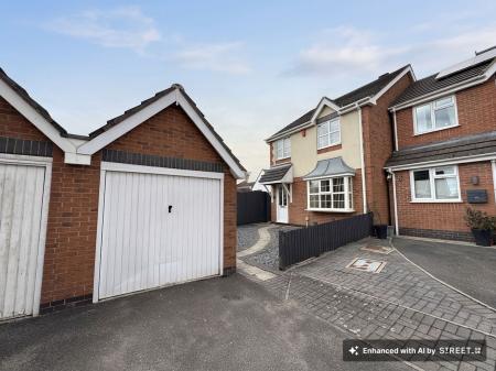 3 bedroom Detached house for sale in The Gables, Newhall, DE11