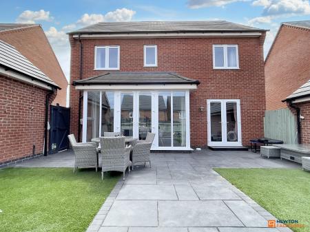 4 bedroom Detached house for sale in Bennett Close, Hugglescote, LE67