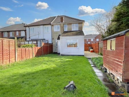 3 bedroom Semi-detached house for sale in Hermitage Road, Whitwick, LE67
