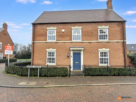 4 bedroom Detached house for sale in Baker Grove, Ibstock, LE67