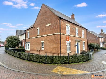 4 bedroom Detached house for sale in Baker Grove, Ibstock, LE67