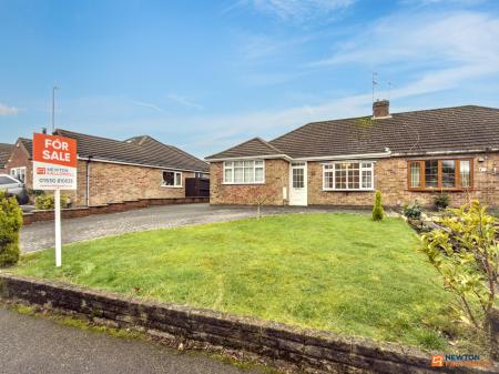 3 bedroom Semi-detached bungalow for sale in Peterfield Road, Whitwick, LE67