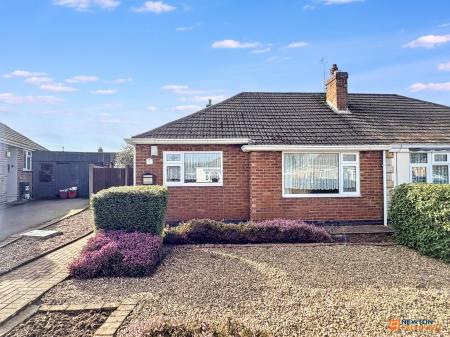 2 bedroom Semi-detached bungalow for sale in Hilary Crescent, Whitwick, LE67