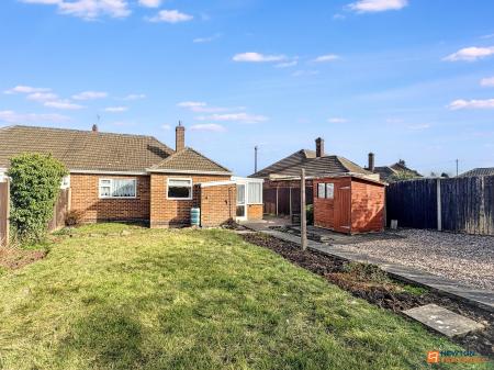 2 bedroom Semi-detached bungalow for sale in Hilary Crescent, Whitwick, LE67