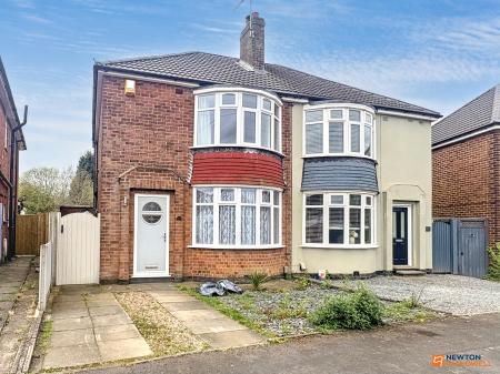2 bedroom Semi-detached house for sale in Devana Avenue, Coalville, LE67