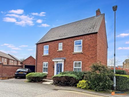 3 bedroom Detached house for sale in Headstock Close, Coalville, LE67