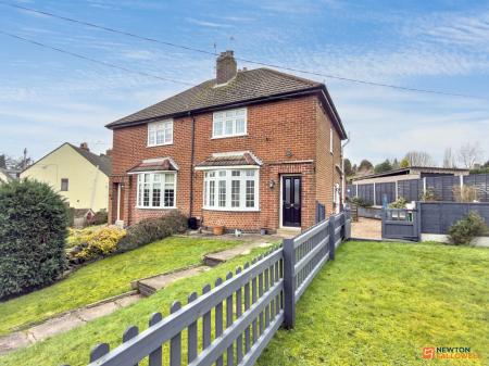 2 bedroom Semi-detached house for sale in Manor Road, Donington Le Heath, LE67