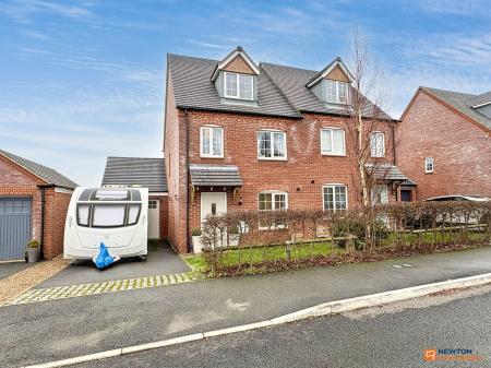 3 bedroom Semi-detached house for sale in Blackham Road, Hugglescote, LE67