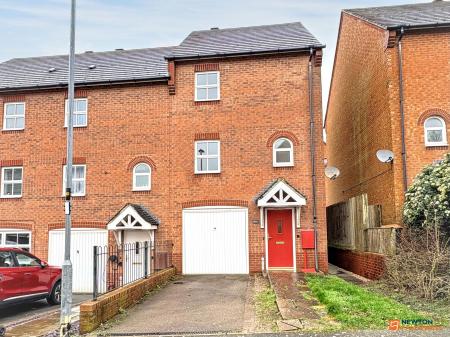 3 bedroom End of terrace house for sale in Staples Drive, Coalville, LE67