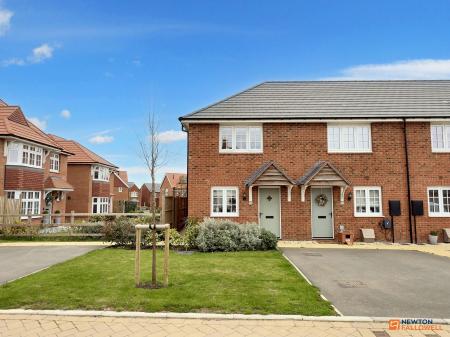 2 bedroom Terraced House for sale in George Gadsby Mews, Hugglescote, LE67