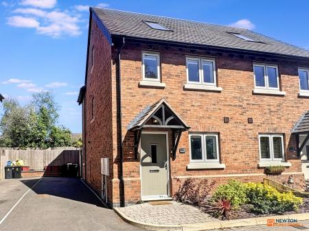 3 bedroom Semi-detached house for sale in Langsmead Place, Coalville, LE67