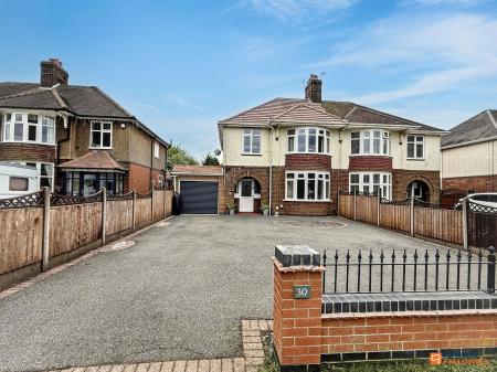 4 bedroom Semi-detached house for sale in Greenhill Road, Coalville, LE67