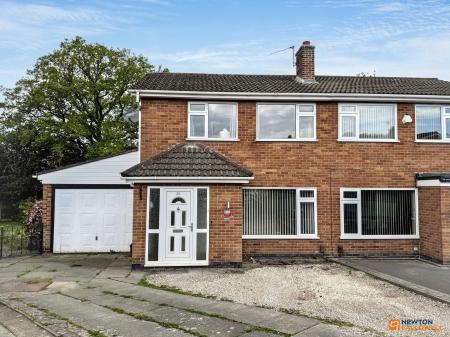 3 bedroom Semi-detached house for sale in Dunbar Road, Coalville, LE67