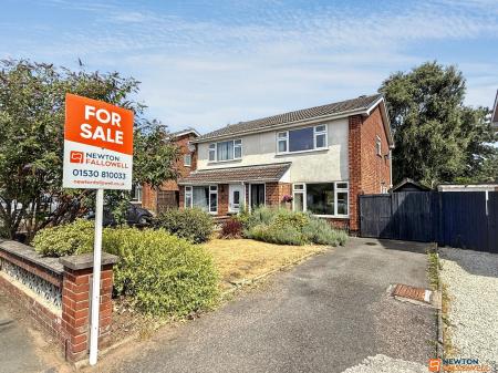 3 bedroom Semi-detached house for sale in Parkdale, Ibstock, LE67
