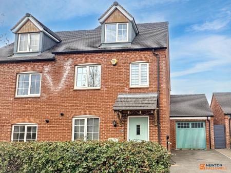 3 bedroom Semi-detached house for sale in Blackham Road, Hugglescote, LE67