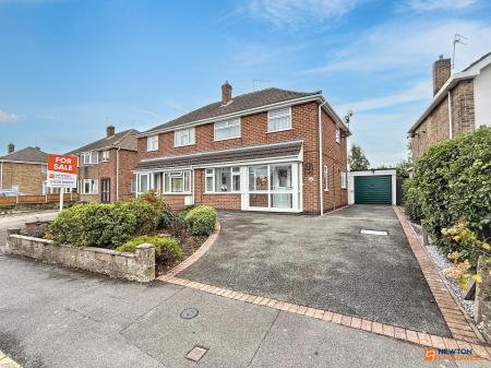 3 bedroom Semi-detached house for sale in Tressall Road, Whitwick, LE67