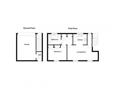 1 bedroom Flat to let in Drew Court, Ashby-De-La-Zouch, LE65