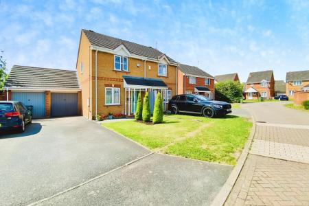 2 bedroom Semi-detached house for sale in Gavin Close, Thorpe Astley, LE3