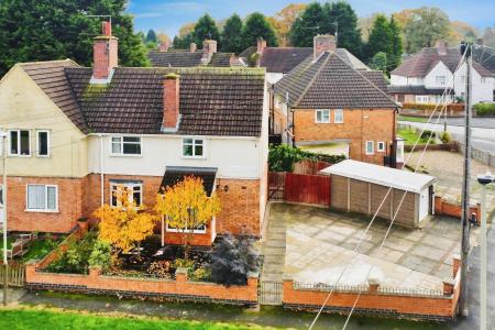 3 bedroom Semi-detached house for sale in Prominent Corner Plot on Rose Farm Close, Braunstone