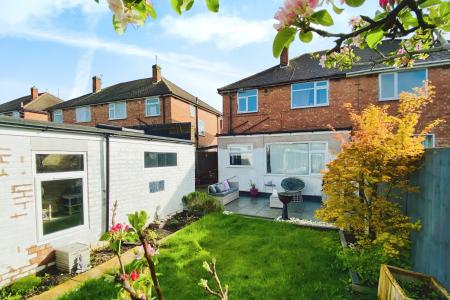 3 bedroom Semi-detached house for sale in Wilnicott Road, Braunstone Town, LE3