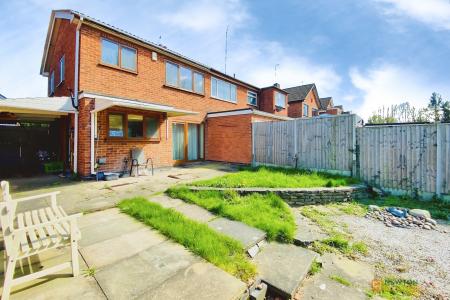 3 bedroom Semi-detached house for sale in Westover Road, Braunstone Town, LE3