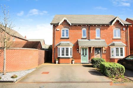 3 bedroom Semi-detached house for sale in Strathy Close, Lubbesthorpe, LE19