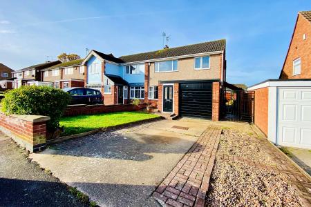 3 bedroom Semi-detached house for sale in Bignal Drive, Leicester Forest East, LE3